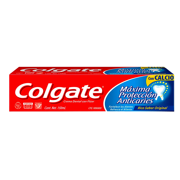 CREMA DENTAL COLGATE FLUOR. MFP II 150  ML.