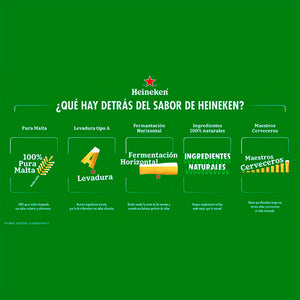 CERVEZA HEINEKEN LATON 473  ML.