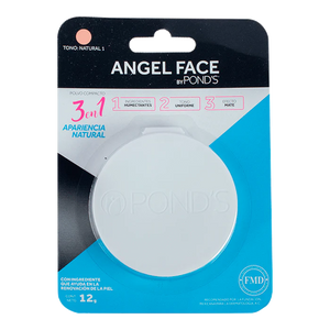 POLVO COMPACTO ANGEL FACE NATURAL 12  GR.
