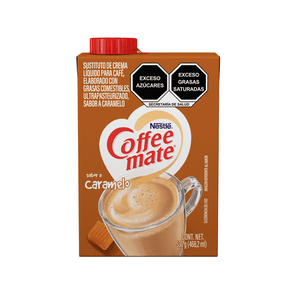 COFFE-MATE LÍQUIDO SABOR CARAMELO  TETRA 530  GR.