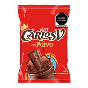 CHOCOLATE EN POLVO CARLOS V BOLSA 160  GR.