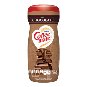 COFFE- MATE  EN POLVO SABOR CHOCOLATE BOTE 400  GR.