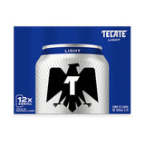 CERVEZA TECATE LIGHT LATA 355 ML 12  PZA.