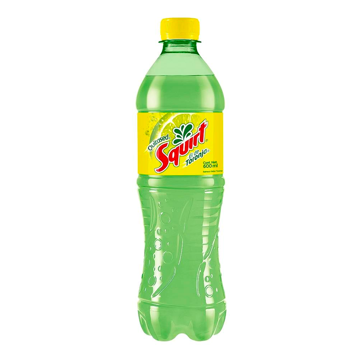 REFRESCO SQUIRT SABOR TORONJA 600  ML.