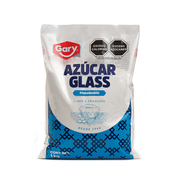 AZUCAR GLASS GARY BOLSA 1  KG.