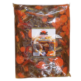 CHILES JALAPEÑOS RAJAS VERDES HORIZONTE CAMPIRANO BOLSA 3  KG.