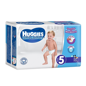 PAÑAL INFANTIL HUGGIES SUPREME ETAPA 5 UNISEX 36  PZA.