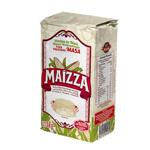 HARINA DE MAIZ MAIZZA PAQUETE 1  KG.