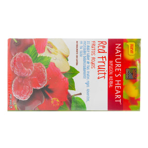 TE NFUSION HERBAL RED FRUITS NATURE´S HEART 20  PZA.