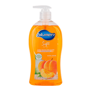 JABON LIQUIDO BLUMEN SOFT APRICOT 525  ML.