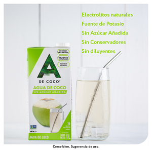 AGUA DE COCO A DE COCO 1  LT.