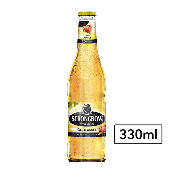 STRONGBOW APPLE CIDERS GODL DE 330 ML 330  ML.