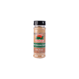 NUEZ MOSCADA MOLIDA HORIZONTE CAMPIRANO FRASCO 70  GR.