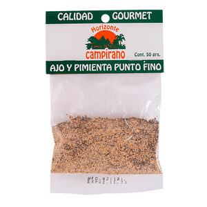 AJO Y PIMIENTA PUNTO FINO HORIZONTE CAMPIRANO BOLSA 50  GR.
