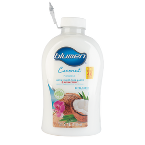 JABON LIQUIDO BLUMEN ANTIBACTERIAL COCONUT PARADISE 2.100  LT.
