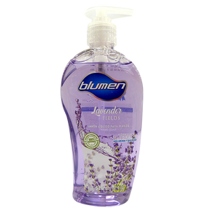 JABON LIQUIDO PARA MANOS BLUMEN LAVENDER FIELDS 525  ML.