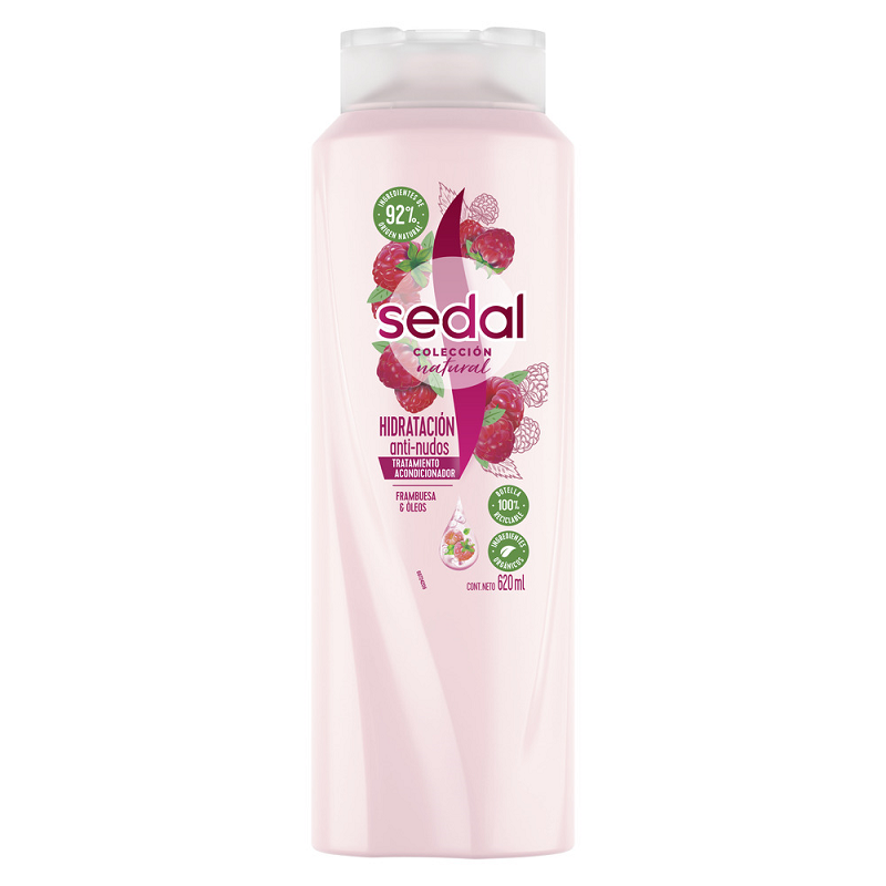 SHAMPOO SEDAL RECARGA NATURAL ANTINUDOS 620  ML.