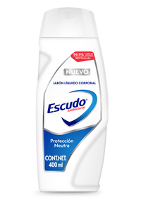 JABON LIQUIDO CORPORAL ESCUDO PROTECCION NEUTRA 400  ML.
