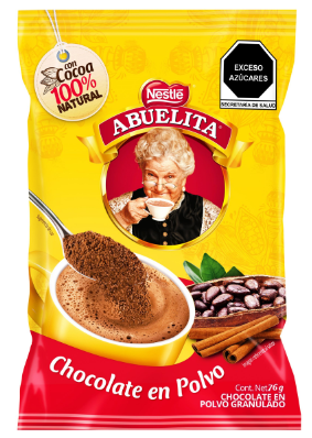 CHOCOLATE EN POLVO ABUELITA BOLSA 76  GR.