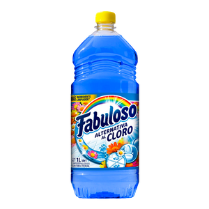 LIMPIADOR LIQUIDO FABULOSO ALTERNATIVA AL CLORO 1  LT.