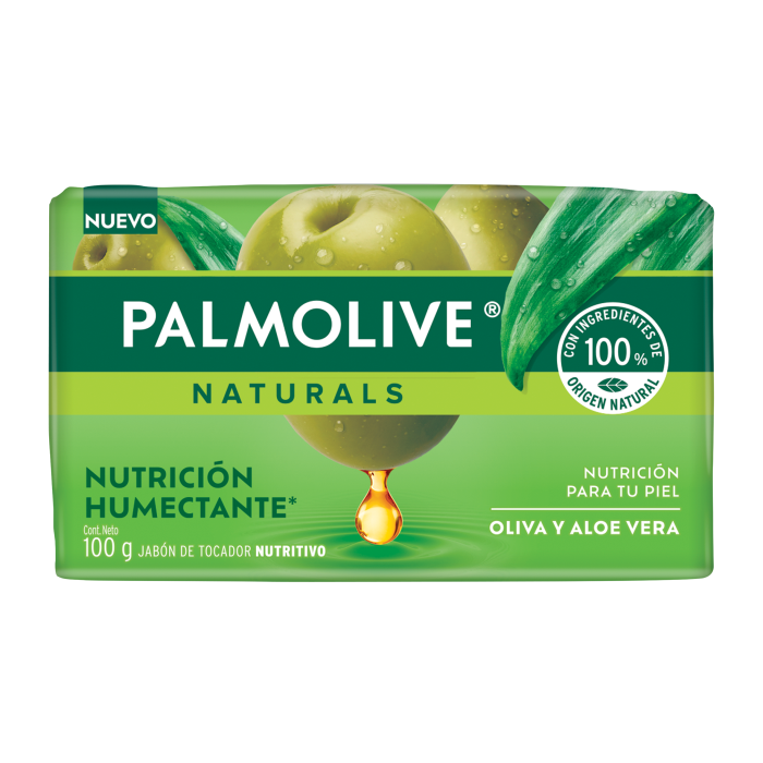 JABON PALMOLIVE NATURALS OLIVA Y ALOE 100  GR.