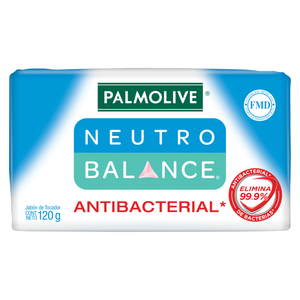 JABON PALMOLIVE NEUTRO BALANCE ANTIBACTERIAL 120  GR.