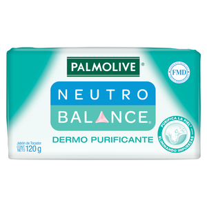 JABON PALMOLIVE NEUTRO BALANCE DERMO PURIFICANTE 120  GR.