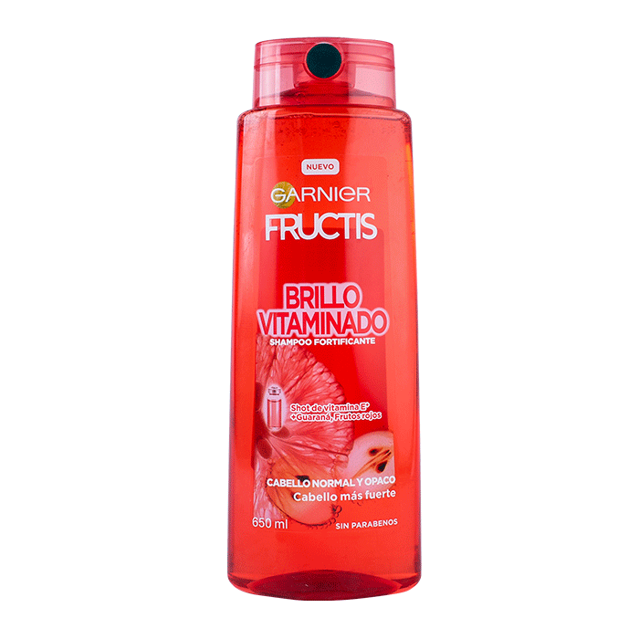 SHAMPOO FRUCTIS  BRILLO VITAMINADO 650  ML.