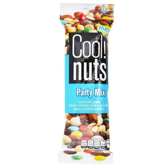 CACAHUATE COOL NUTS PARTY MIX 50  GR.