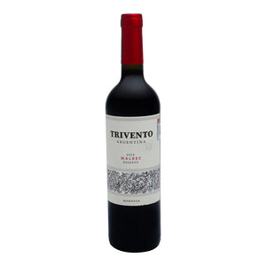 VINO TINTO TRIVENTO MALBEC 750  ML.