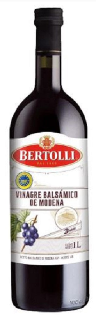 VINAGRE BALSAMICO DE MODENA BERTOLLI BOTELLA 1  LT.